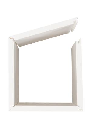 AZEK One-Piece Column Wrap