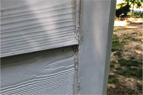 Messy Caulk Work